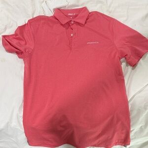 johnnie-O Salmon Pink Polo Shirt